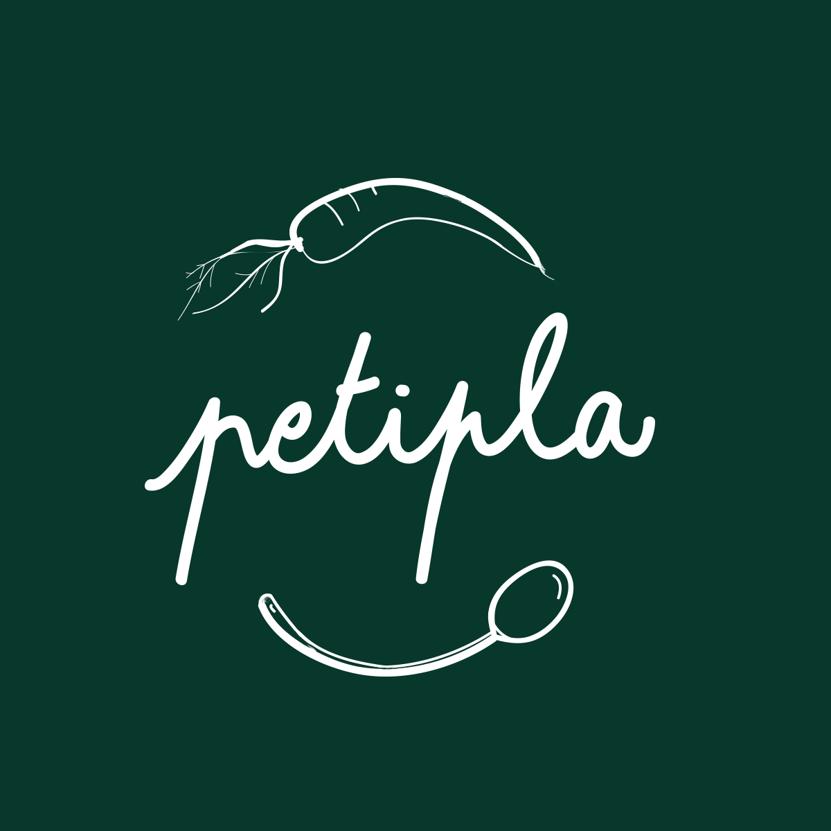 Création logo cuisine Petipla par Margot Changeon