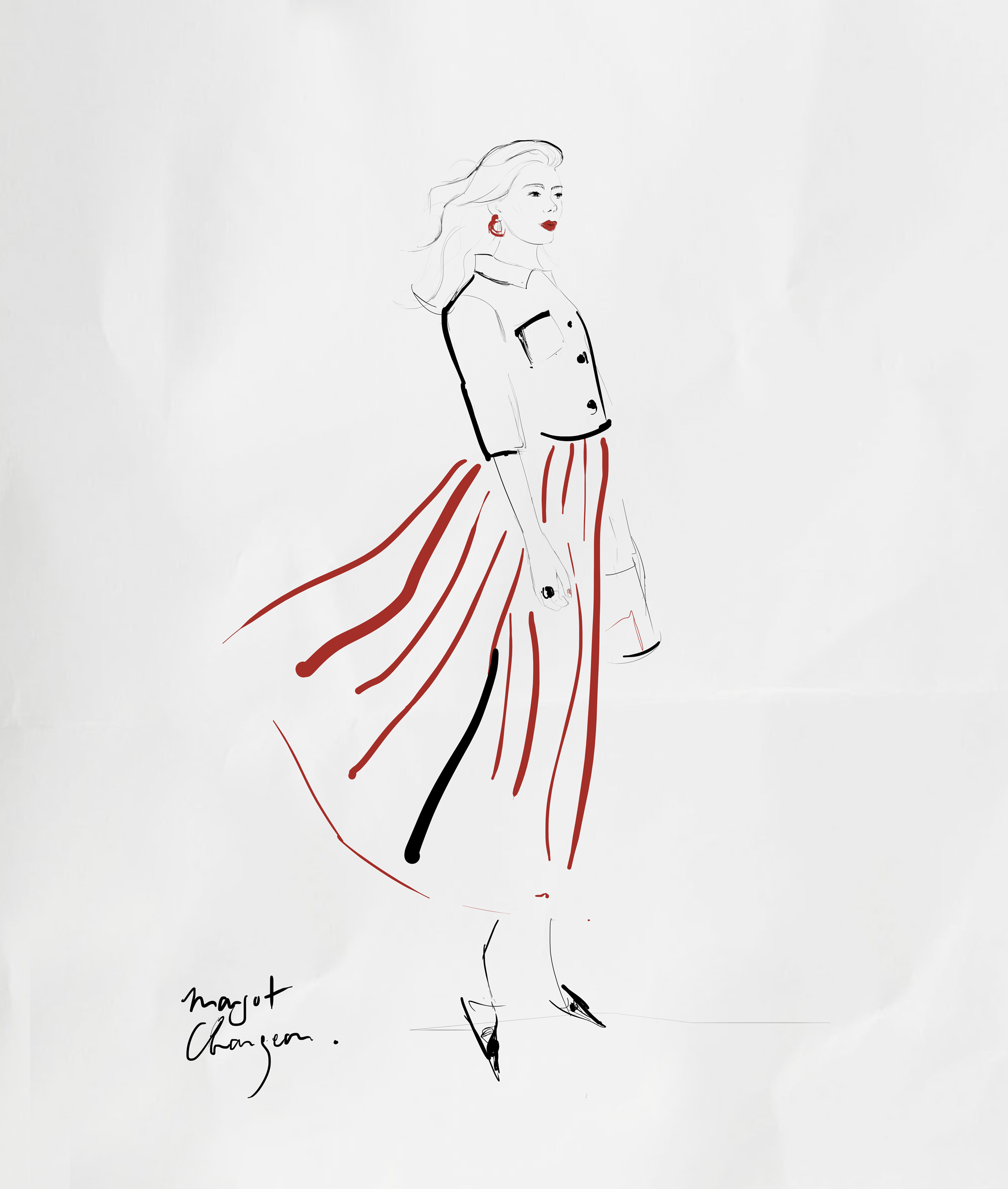 Fashion sketch