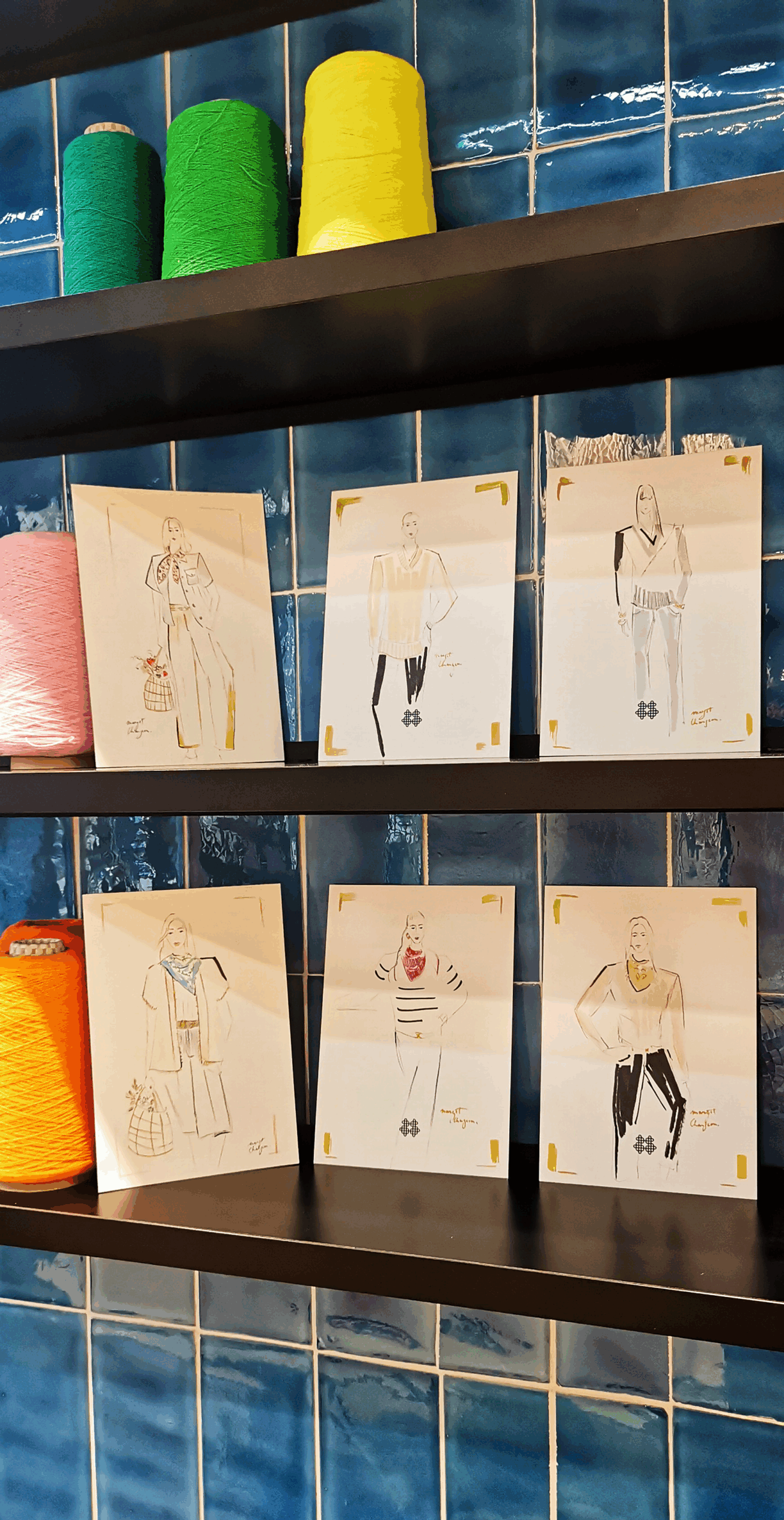 Kujten - Live fashion sketching by Margot Changeon Kujten - Live fashion sketching by Margot Changeon